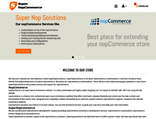 supernopcommerce.com screenshot