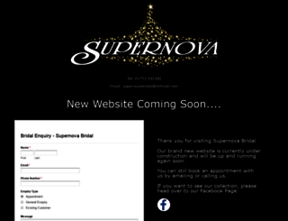 supernovabridal.co.uk screenshot