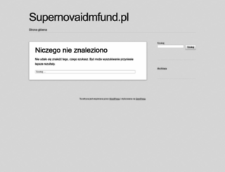 supernovaidmfund.pl screenshot