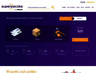 superpaczka.pl screenshot