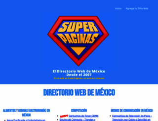 superpaginas.com.mx screenshot