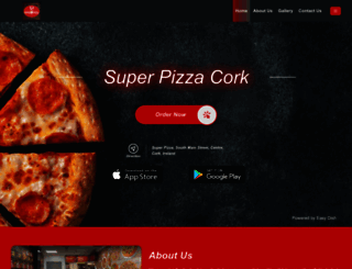 superpizza.ie screenshot