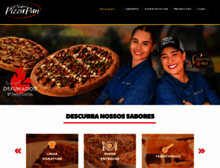 superpizzapan.com.br screenshot