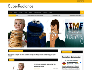 superradiance.co.uk screenshot