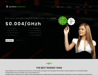 superrendersfarm.com screenshot