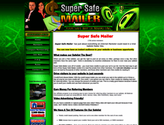 supersafemailer.com screenshot