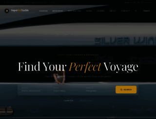 supersailyachts.com screenshot