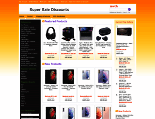 supersalediscounts.com screenshot