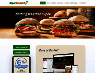 supersandwich.com screenshot