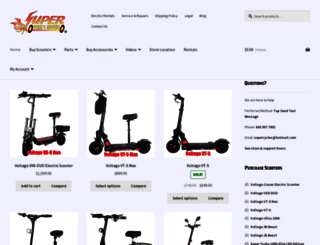 Access superscootersales.com. Super Cycles Scooters