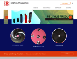 supersharpindustries.com screenshot