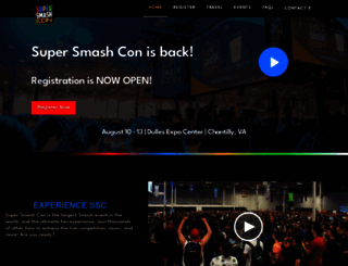 supersmashcon.com screenshot