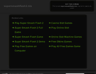 supersmashflash2.biz screenshot