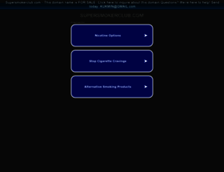 supersmokerclub.com screenshot
