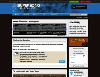 supersong.nl screenshot