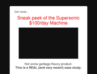 supersoniclistmachine.com screenshot