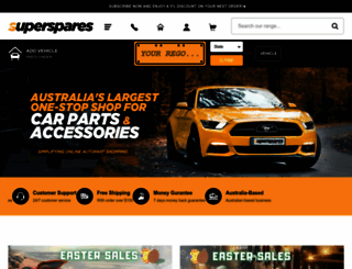 superspares.com.au screenshot