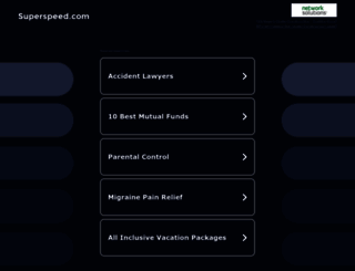 superspeed.com screenshot