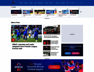 supersport.co.za screenshot