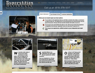 superstitionmotors.com screenshot