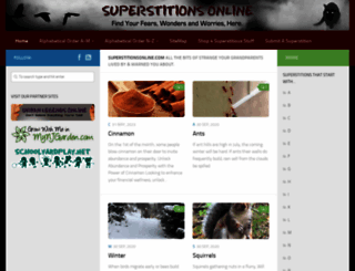 superstitionsonline.com screenshot