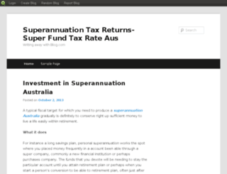 supertaxrate.blog.com screenshot