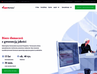 supertlumacz.com.pl screenshot