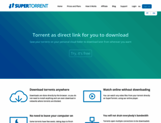 supertorrent.com.br screenshot
