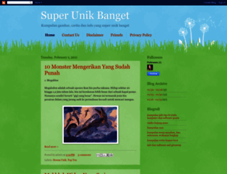 superunikbanget.blogspot.com screenshot