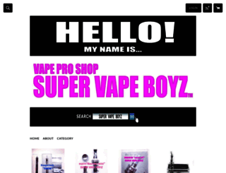 supervapeboyz.stores.jp screenshot