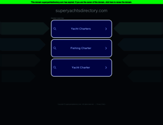 superyachtsdirectory.com screenshot