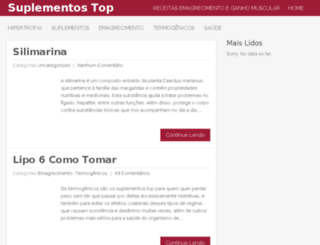 suplementostop.com.br screenshot