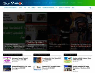 supmaroc.com screenshot