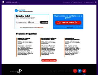 suporte.levelupgames.com.br screenshot