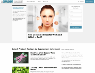 supplementinformant.com screenshot