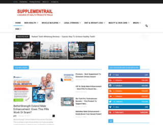 supplementrail.com screenshot