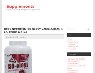 supplements.getbigmusclesquick.com screenshot
