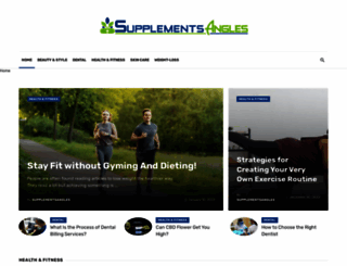 supplementsangles.com screenshot