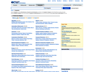 supplier.ec21.com screenshot