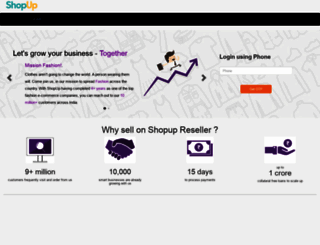 supplier.shopup.com.bd screenshot
