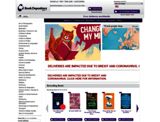 suppliers.bookdepository.com screenshot