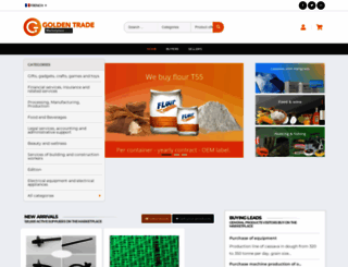 suppliers.golden-trade.com screenshot