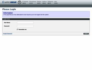 suppliers.improgroup.com screenshot
