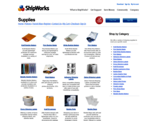supplies.shipworks.com screenshot