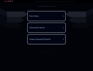 suppliesgroup.co.uk screenshot