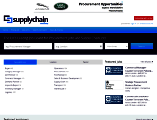 supplychainonline.co.uk screenshot