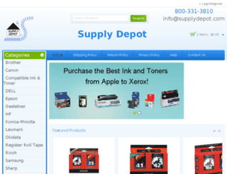 supplydepot.com screenshot