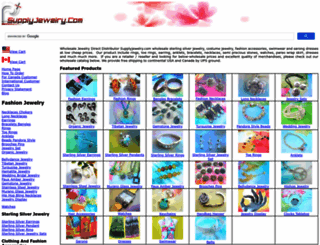 supplyjewelry.com screenshot