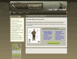 supplysergeant.com screenshot