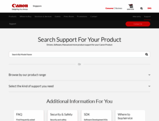 support-sg.canon-asia.com screenshot